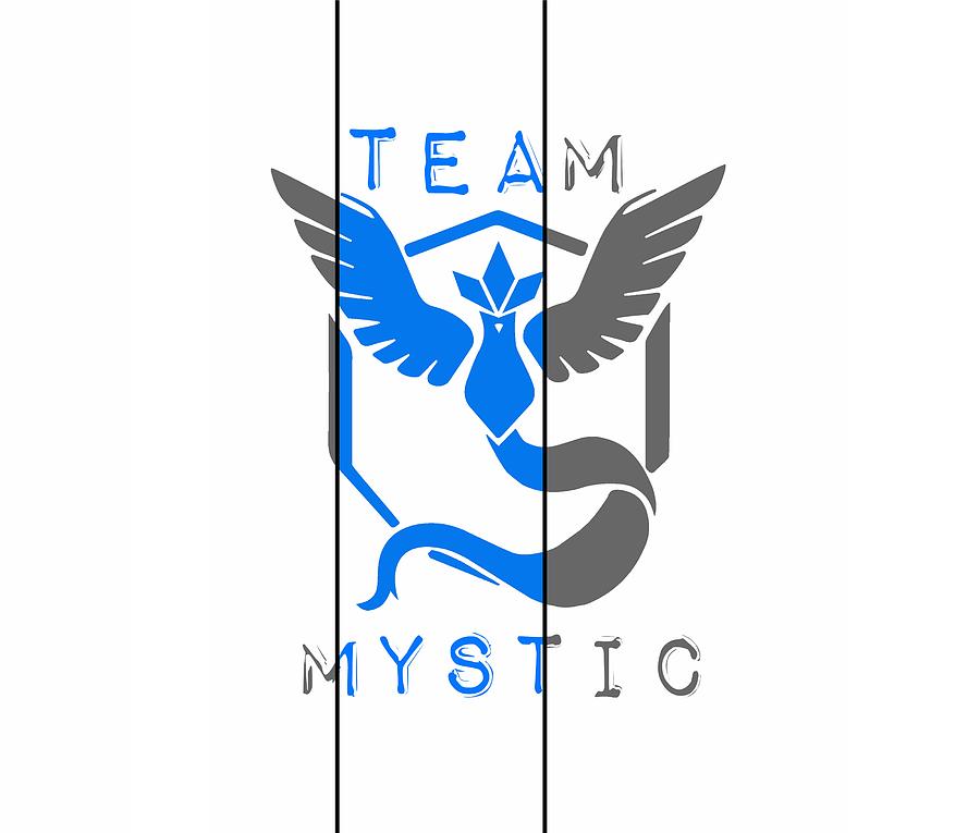 Team MYSTIC Digital Art by Marianna Mills