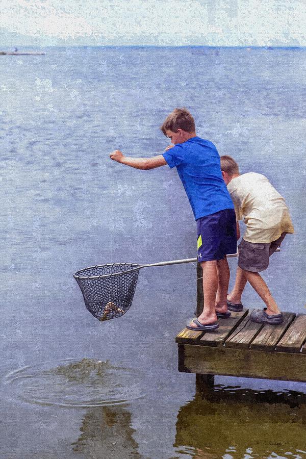 Teamwork - Oil Effect Photograph by Brian Wallace