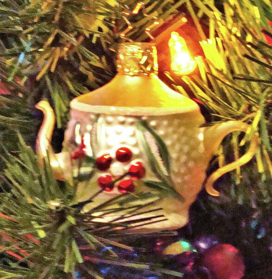 Teapot on the Tree Photograph by Janette Boyd