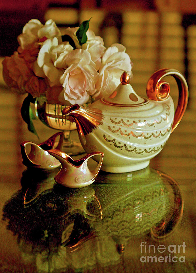 Teapot Still Life Photograph by Michael Cinnamond