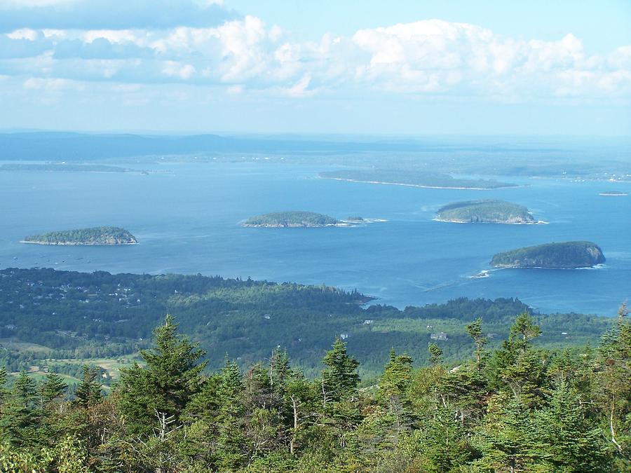 Tear Drop Islands-Bar Harbor, Maine Photograph by Jennifer Bowring - Pixels