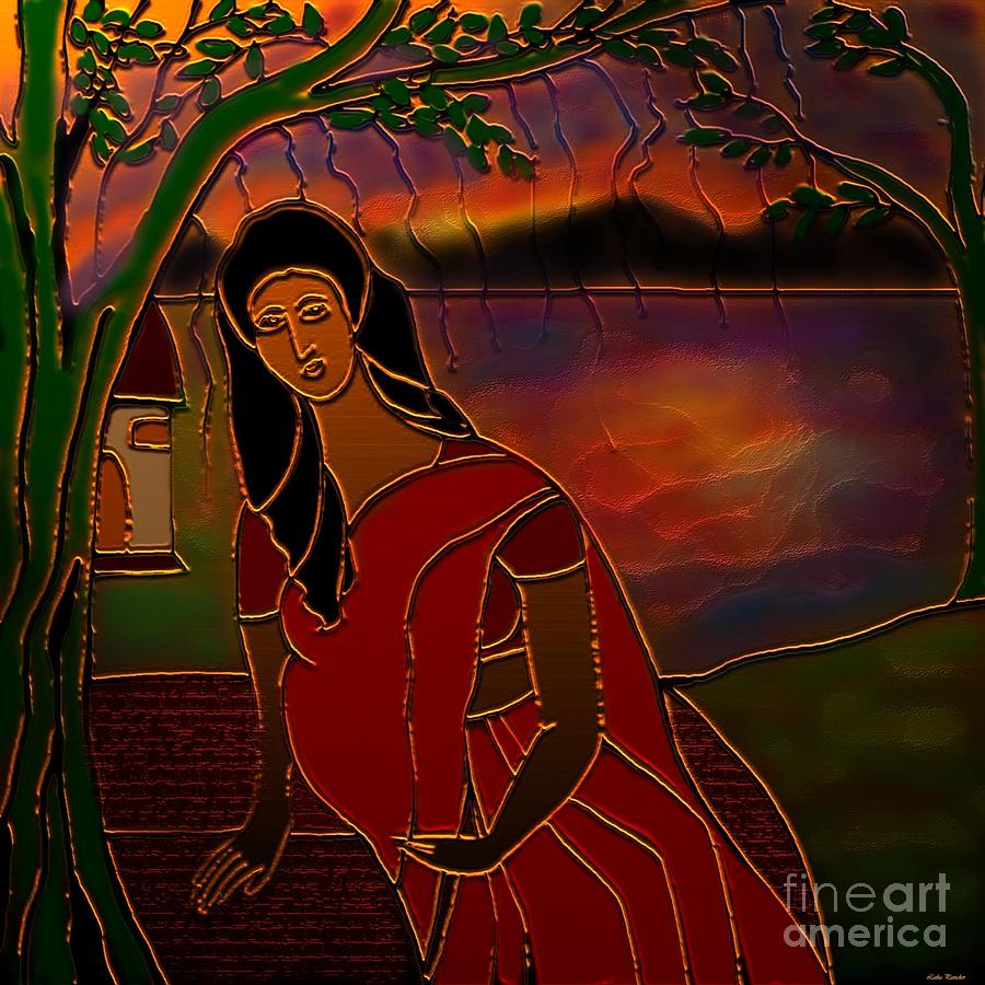 Tears Of Tamasa Digital Art by Latha Gokuldas Panicker