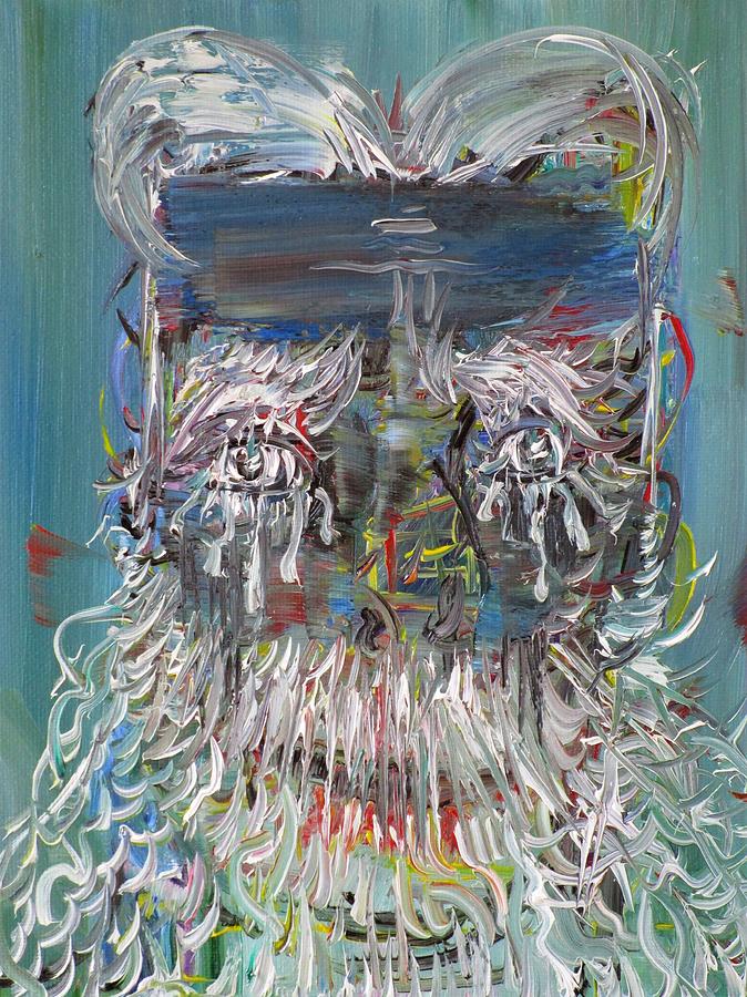 Tears Of The Bearded Man Painting by Fabrizio Cassetta