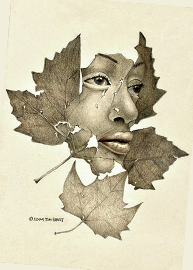 Girl Digital Art - Tears by Tim Ernst
