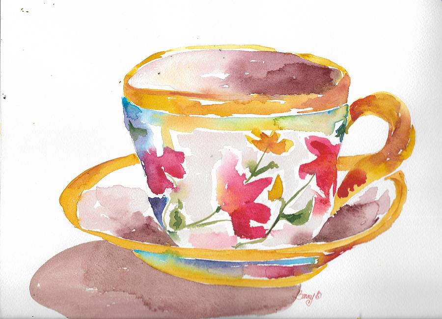 Teatime  Painting by Bonny Butler