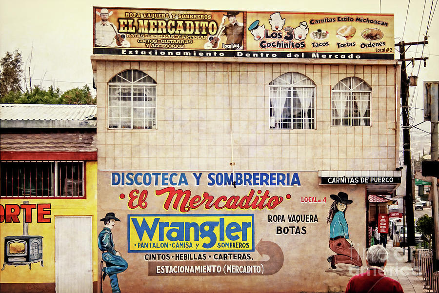 Tecate Advertising - Baja California - Mexico Photograph by Gabriele Pomykaj