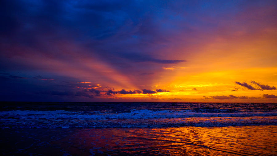 Technicolor Ray Sunrise Delray Beach Photograph by Lawrence S Richardson Jr