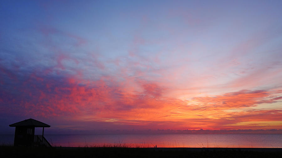 Technicolor Sunrise 2 Delray Beach Photograph by Lawrence S Richardson Jr