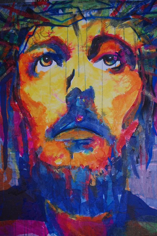 Techno-color Jesus Photograph by Amy Cobb - Fine Art America