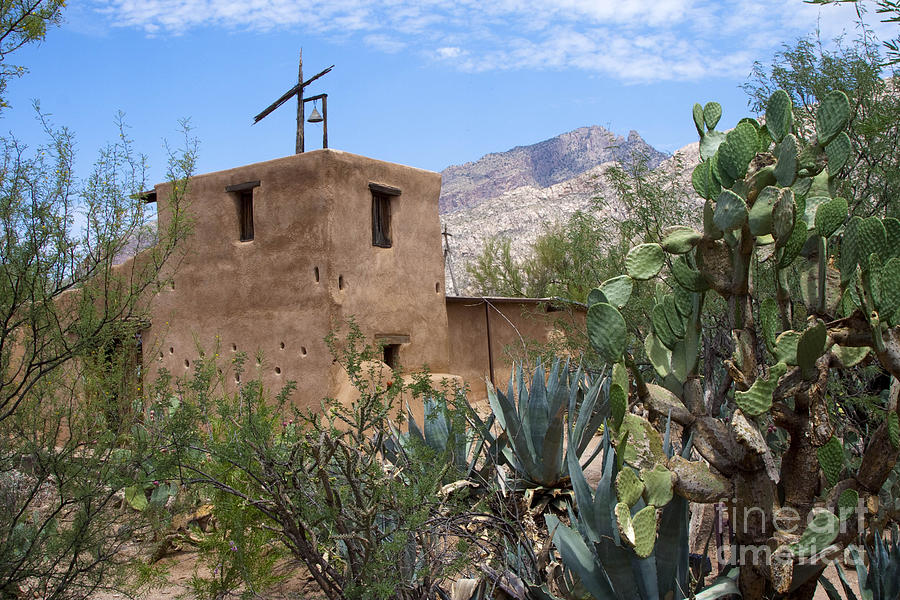 Tucson Photograph - Ted DeGrazia Chapel by Tim Hightower