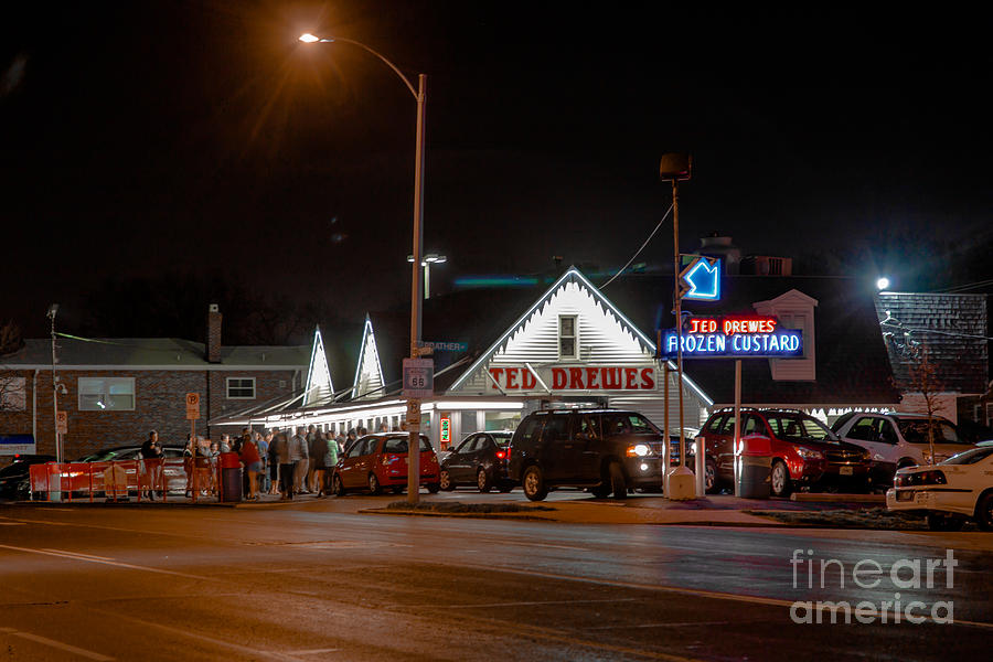 Ice Cream Photograph - Ted Drewes Frozen Custard by Jim Raines