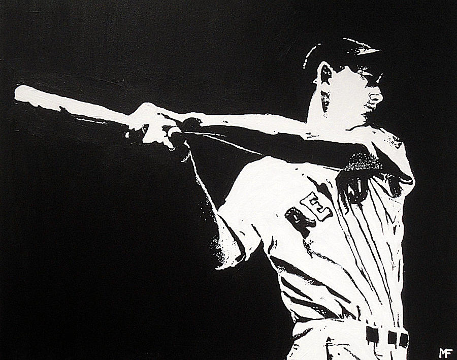 Ted Williams Painting - Ted by Matthew Formeller