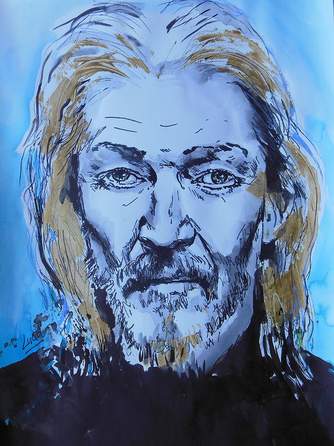 Ted Neeley Painting by Lucia Hoogervorst