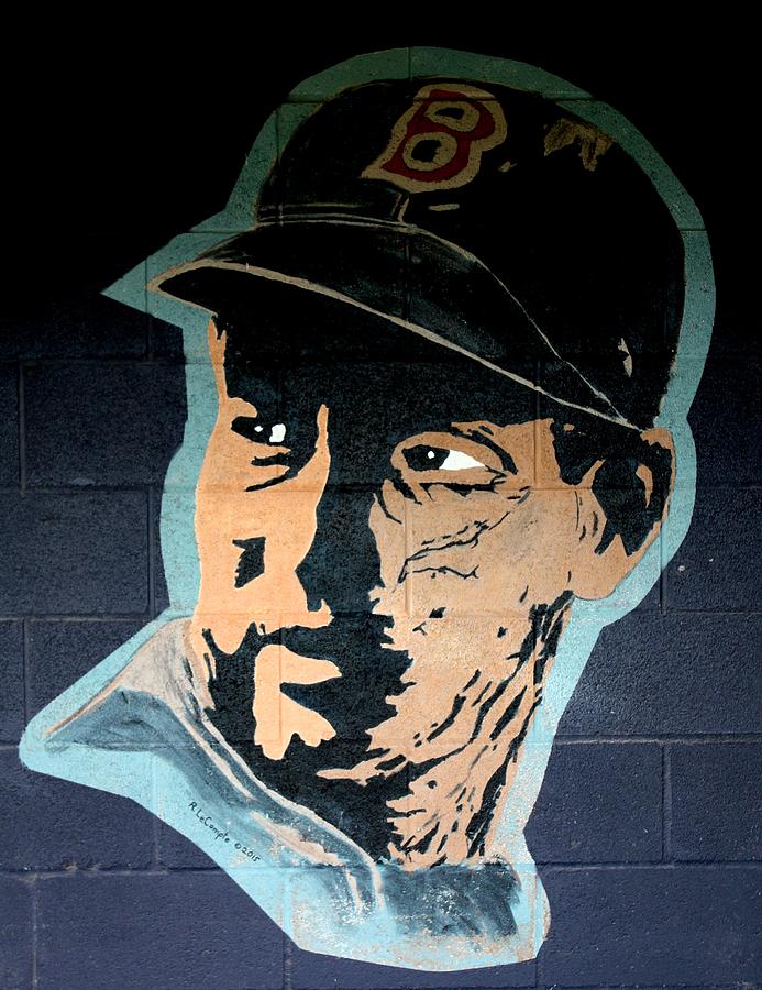 Ted Williams Painting by Ralph LeCompte