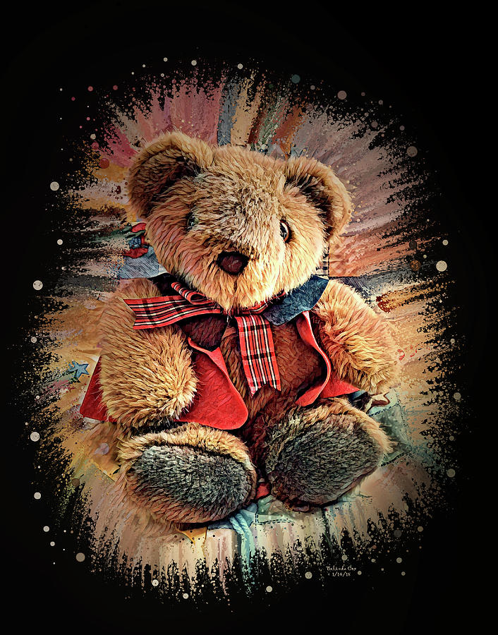 Teddy Bear  Digital Art by Artful Oasis