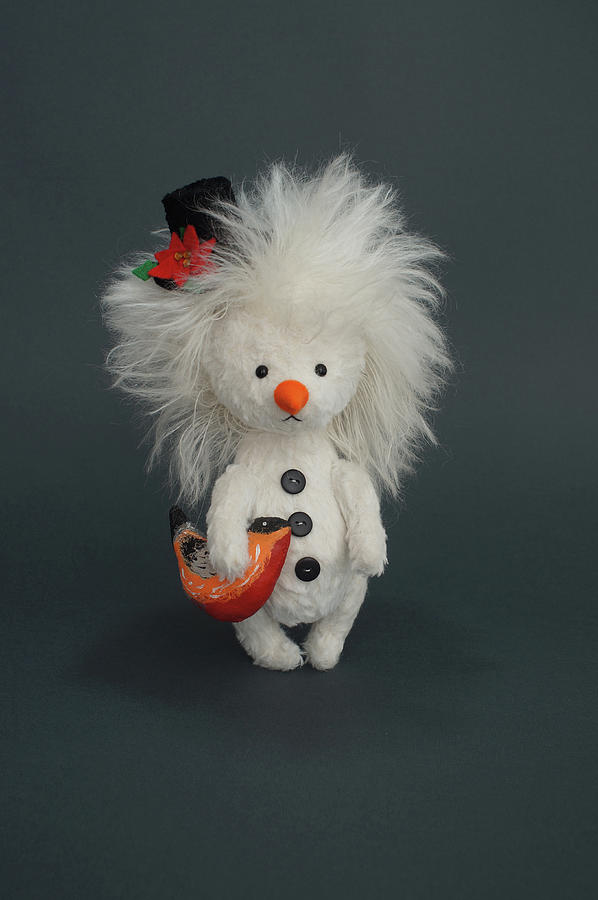 snowman teddy bear