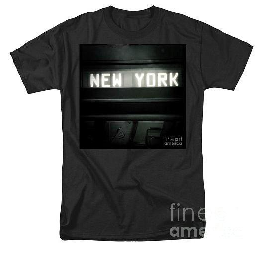 Tee-shirt - Welcome to New York Photograph by Miriam Danar