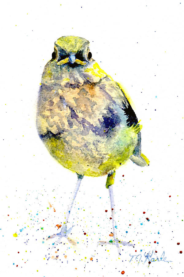 Teenage Robin Painting by Marsha Karle