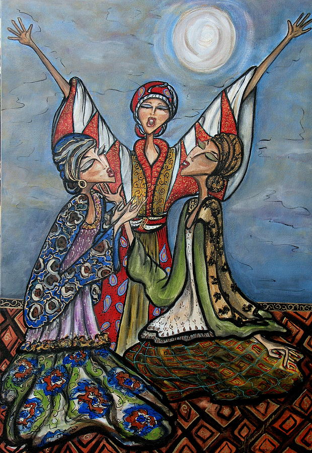 Tehilah Painting by Yvonne Feavearyear - Fine Art America