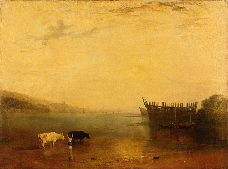 Teignmouth Harbour Painting by Joseph Mallord William Turner