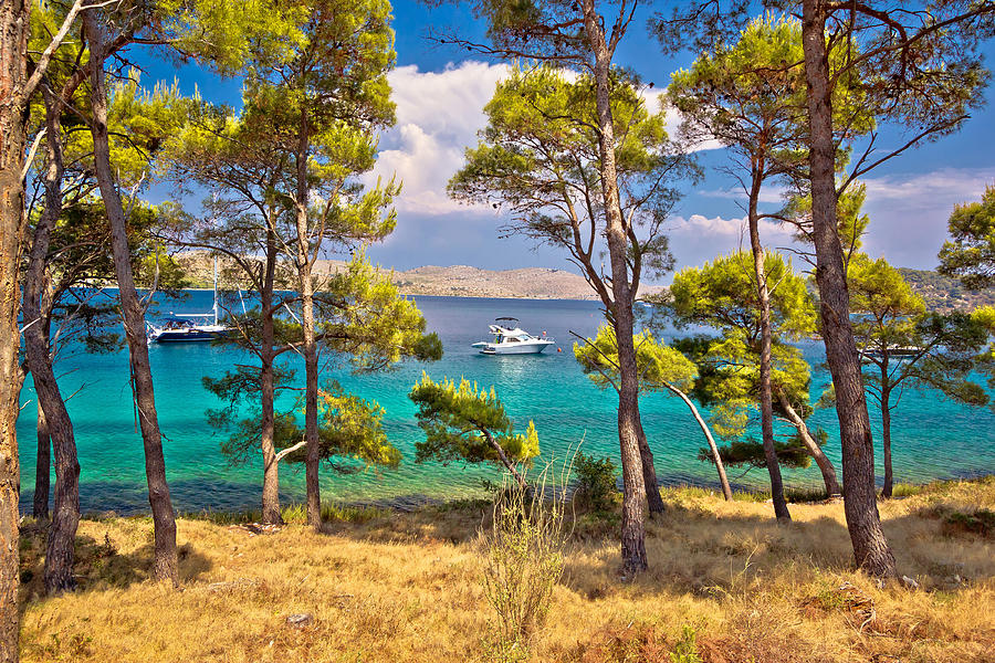Telascica bay nature park yachting destination Photograph by Brch Photography