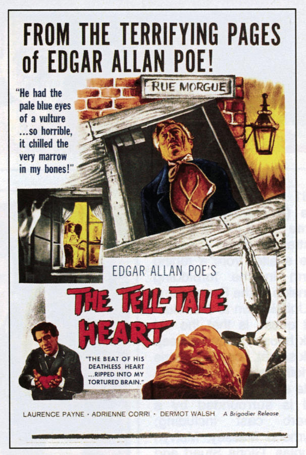 Movie Photograph - Tell-tale Heart, Bottom Right Dermot by Everett