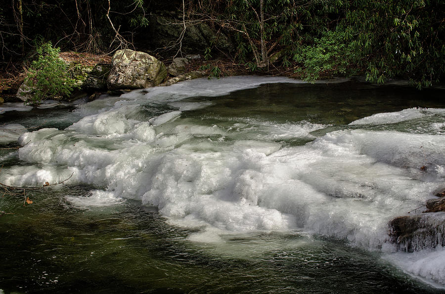 Tellico Ice Photograph by Greg and Chrystal Mimbs