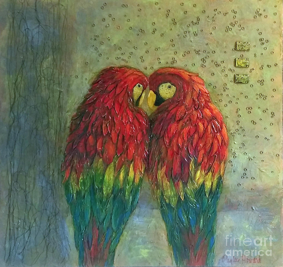 Telling Secrets Painting by Phyllis Howard