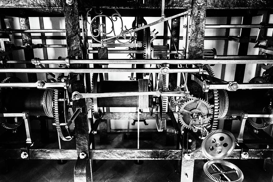 Clock Mechanism Photograph by M G Whittingham