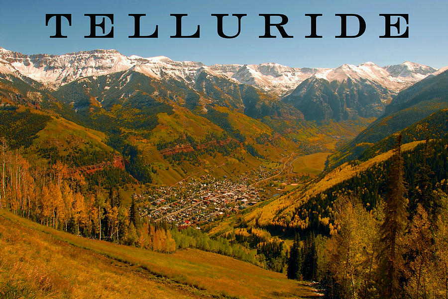Fall Photograph - Telluride Colorado by David Lee Thompson