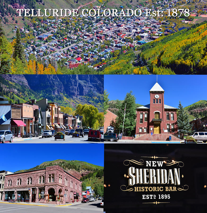Telluride Colorado poster A Photograph by David Lee Thompson