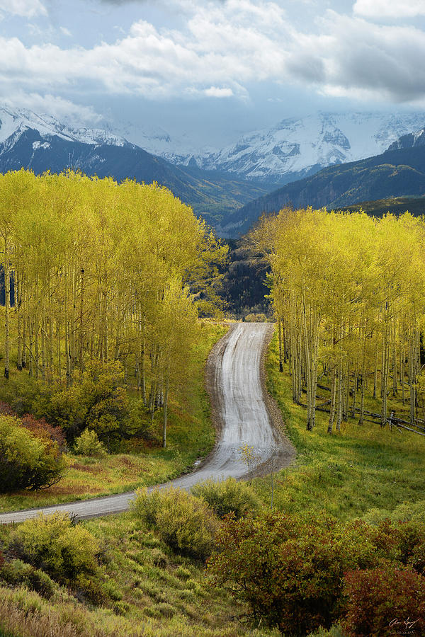 Telluride Road Photograph by Aaron Spong