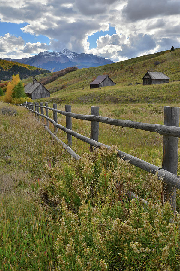 Telluride Rustic Ranches Photograph by Ray Mathis