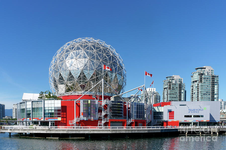 Vancouver Photograph - Telus World Of Science Vancouver by John  Mitchell