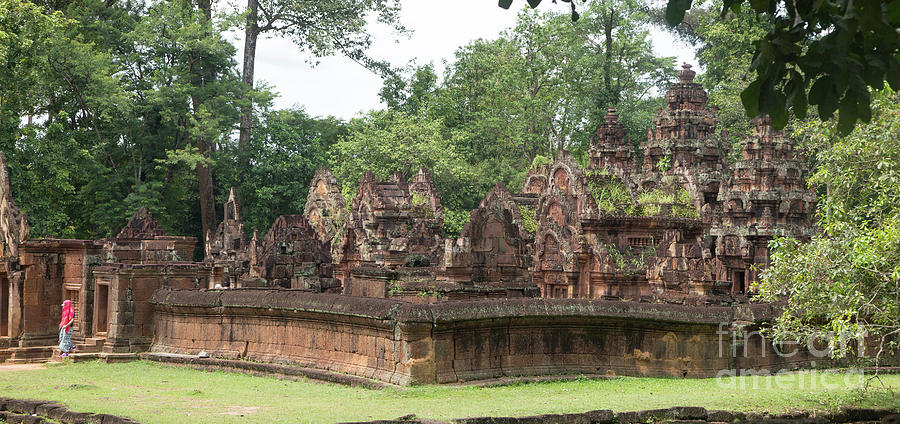 Temple Banteay Srei Siem Reap Cambodia  Photograph by Chuck Kuhn