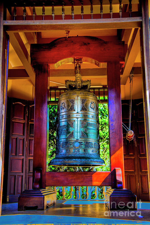 Temple Bell Photograph by Rick Bragan