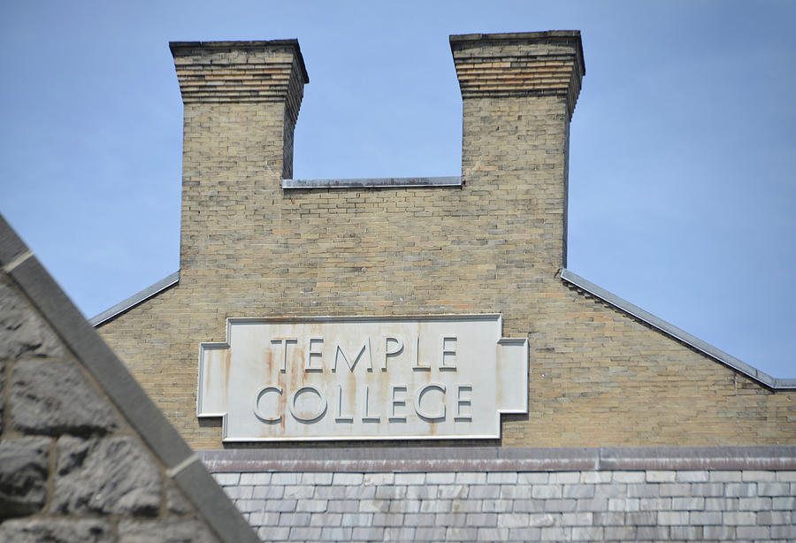 Temple College Photograph by Bill Cannon