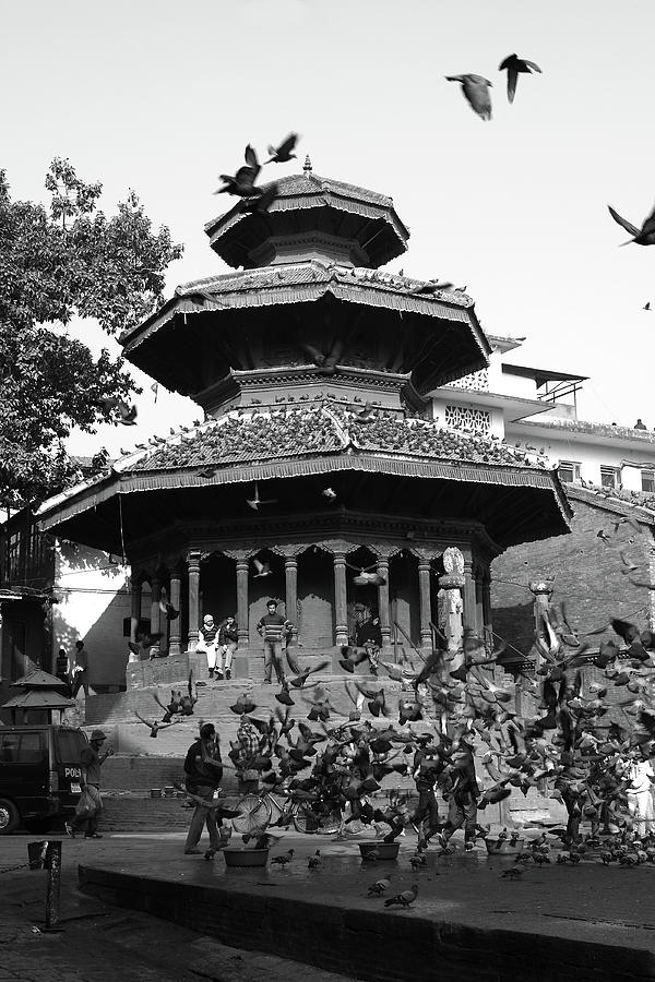Temple In Durbar Square, Kathmandu Photograph by Aidan Moran