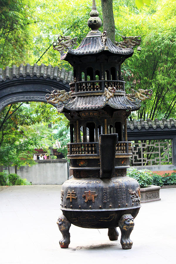 Temple Incense Burner Photograph By Sharon Stjoan Pixels