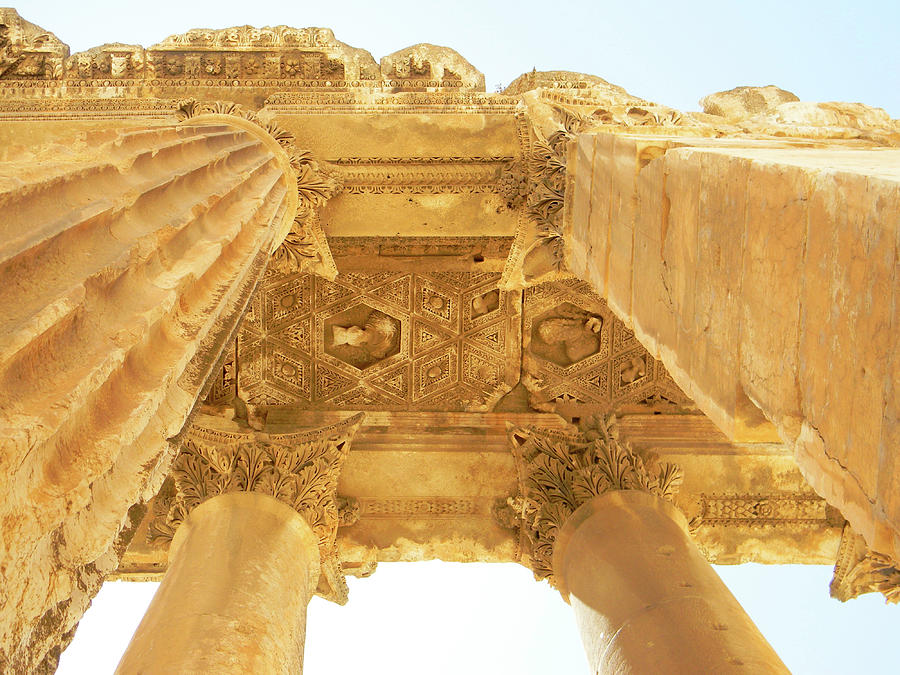 Temple of Bacchus Photograph by Marwan George Khoury