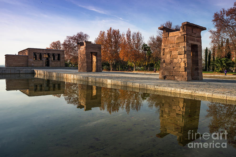 Temple of Debod Photograph by Andrew Michael