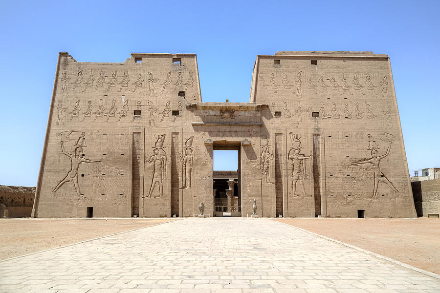 Temple of Edfu - Egypt Photograph by Joana Kruse
