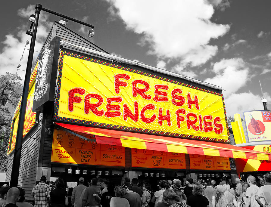Temple of Fries Photograph by Jim Hughes