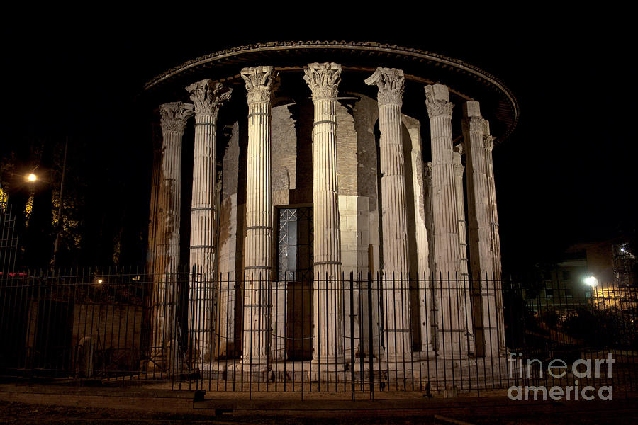 Temple of Hercules I Photograph by Fabrizio Ruggeri