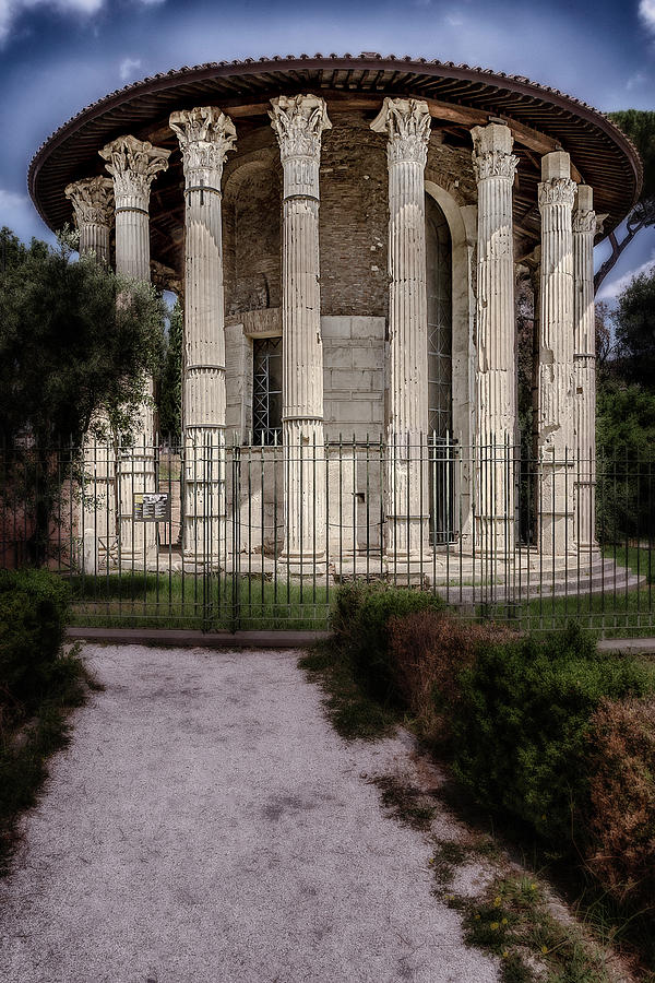 Temple of Hercules Victor Photograph by Wolfgang Stocker