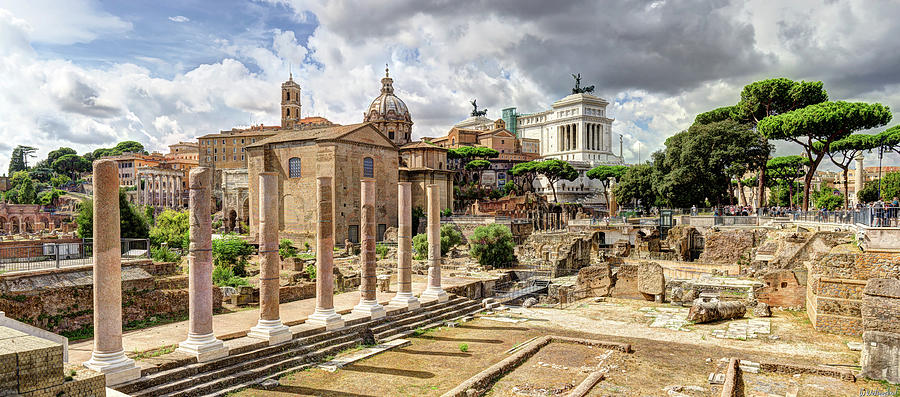 Temple of Peace Rome Photograph by Weston Westmoreland