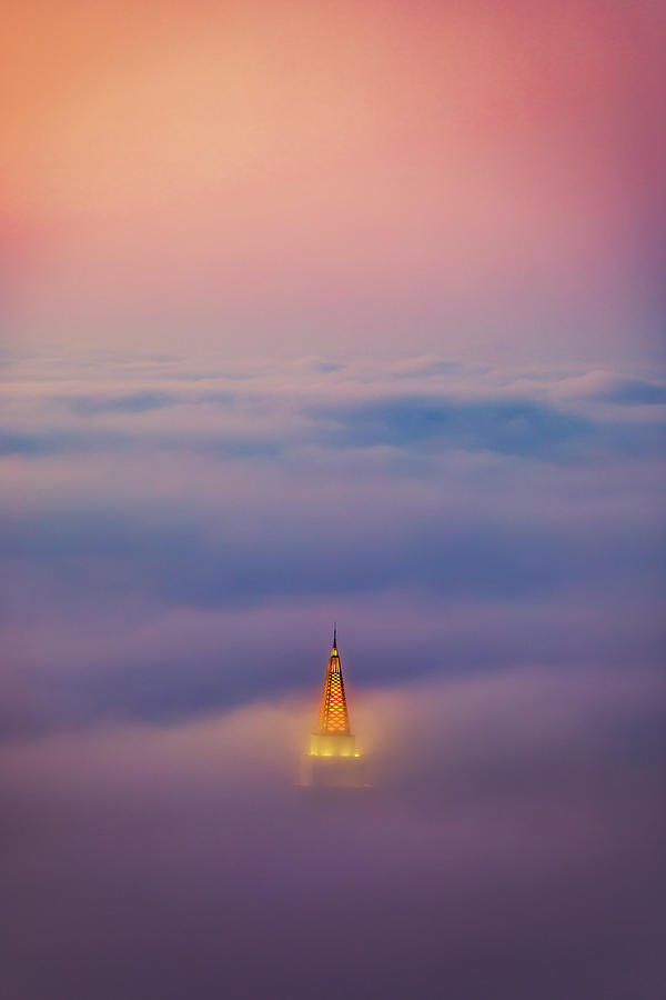 Oakland Photograph - Temple of the Fog by Vincent James