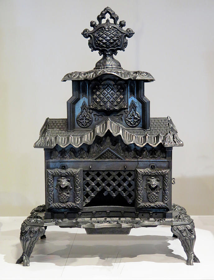 Temple Parlor Stove Photograph by Dave Mills