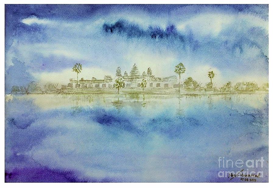 Temple Painting by Shan Manarcad Art Pixels