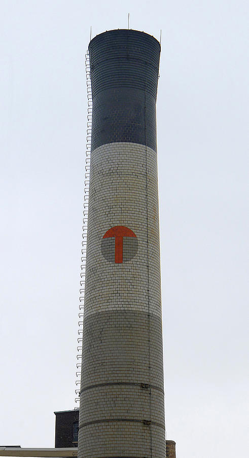 Temple Smokestack Photograph by Richard Reeve